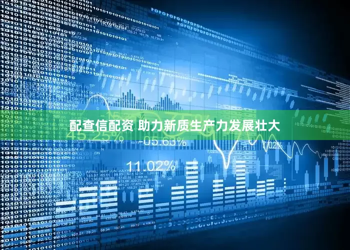 配查信配资 助力新质生产力发展壮大