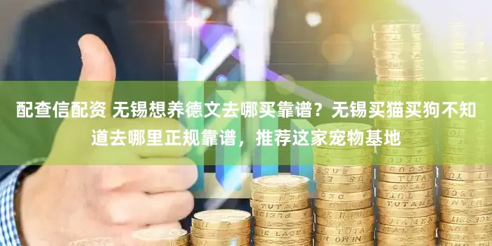配查信配资 无锡想养德文去哪买靠谱？无锡买猫买狗不知道去哪里正规靠谱，推荐这家宠物基地